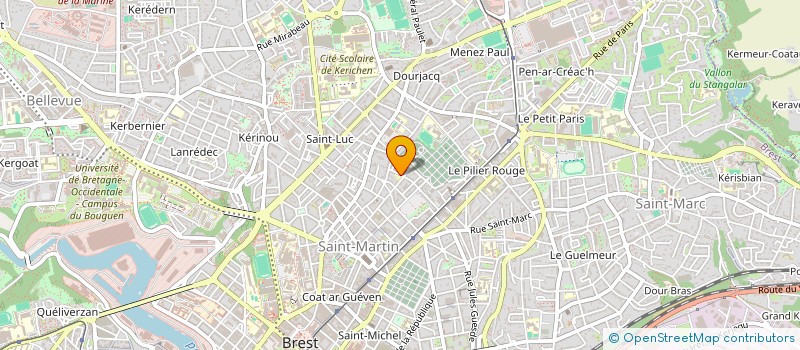 localisation de l'entreprise MONSIEUR SULAIMAN SAFI à BREST