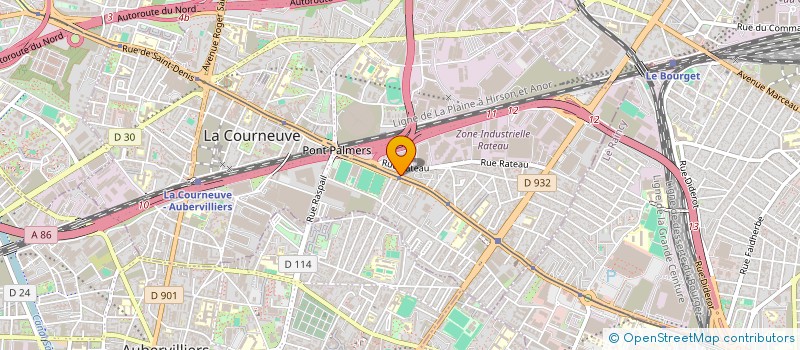 localisation de l'entreprise MONSIEUR SULAMAN KHAN à LA COURNEUVE