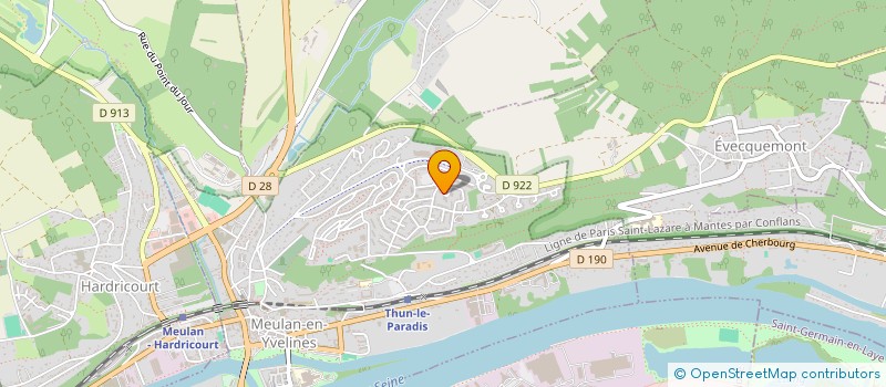 localisation de l'entreprise MONSIEUR SULAMITE MATONDO MIGUEL  MEULAN-EN-YVELINES