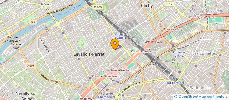 localisation de l'entreprise MONSIEUR SULAYMAN CHOUVIAT à LEVALLOIS-PERRET