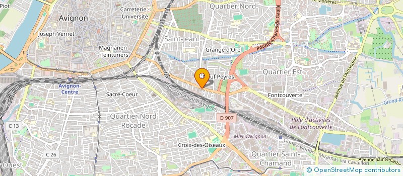 localisation de l'entreprise MONSIEUR SULAYMAN TOURAY  AVIGNON