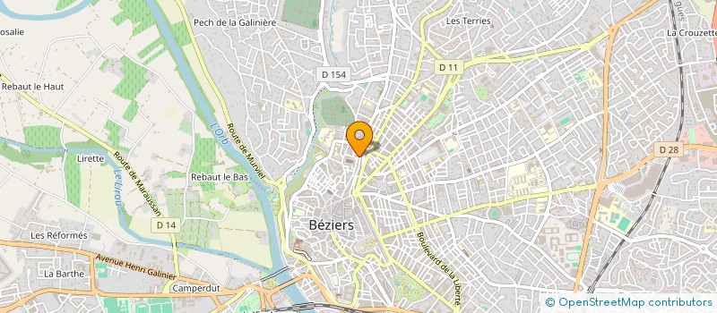 localisation de l'entreprise MONSIEUR SULEIMAN VAYSSERT à BEZIERS