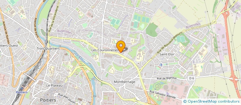 localisation de l'entreprise MONSIEUR SULEIMANE CAMARA  POITIERS