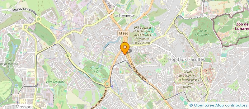 localisation de l'entreprise MONSIEUR SULEIMEN HAFID à MONTPELLIER