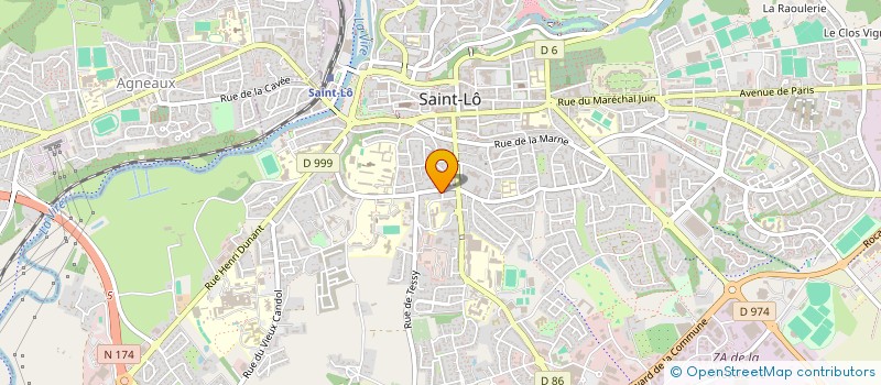 localisation de l'entreprise MONSIEUR SULEMAN ALI  SAINT-LO