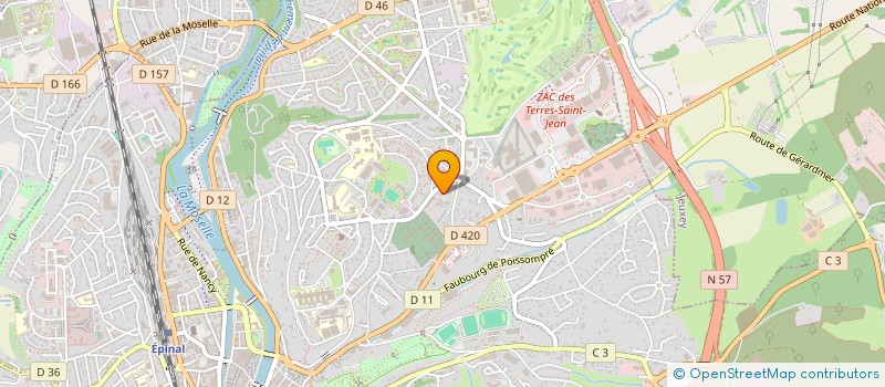 localisation de l'entreprise MONSIEUR SULEMAN KHAN  EPINAL