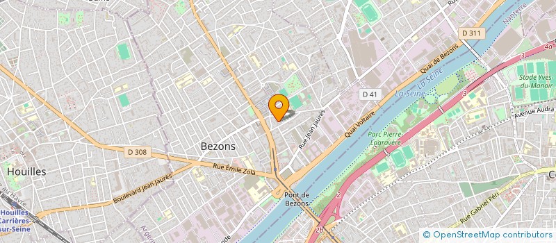 localisation de l'entreprise MONSIEUR SULEYMAN CINAR  BEZONS