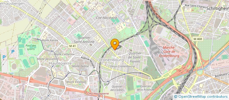localisation de l'entreprise MONSIEUR SULEYMAN DEGIRMENCI à STRASBOURG