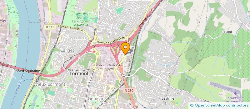 localisation de l'entreprise MONSIEUR SULEYMAN DURAN  LORMONT