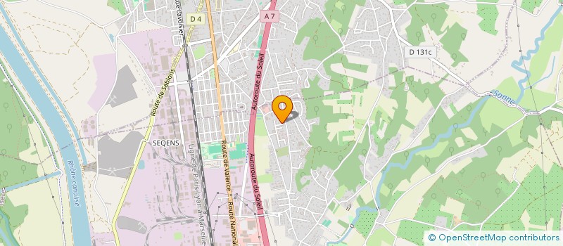 localisation de l'entreprise MONSIEUR SULEYMAN ELAGOZ  SALAISE-SUR-SANNE