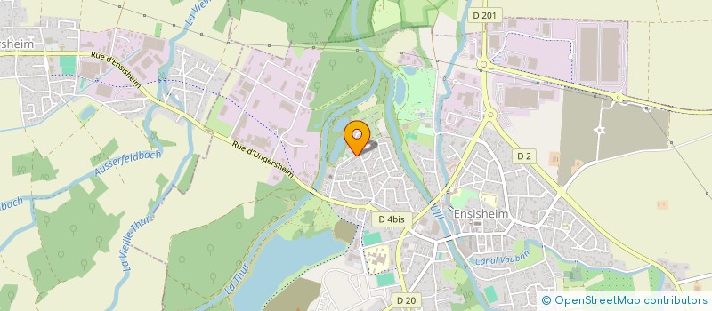 localisation de l'entreprise MONSIEUR SULEYMAN GULKAYA  ENSISHEIM