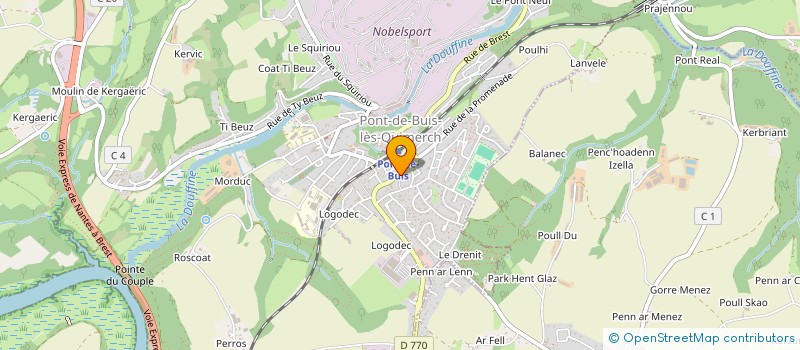 localisation de l'entreprise MONSIEUR SULEYMAN GUNKAYA  PONT-DE-BUIS-LES-QUIMERCH