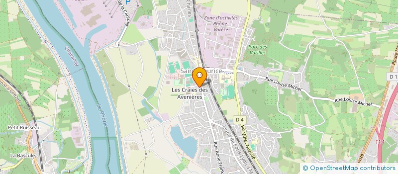 localisation de l'entreprise MONSIEUR SULEYMAN KABAK à ROUSSILLON