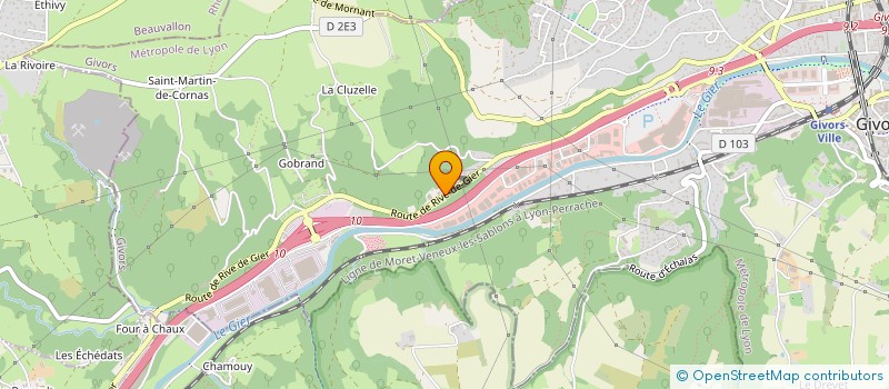 localisation de l'entreprise MONSIEUR SULEYMAN KABAL  GIVORS