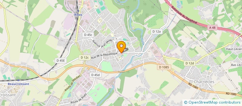 localisation de l'entreprise MONSIEUR SULEYMAN KOC  LA FRETTE