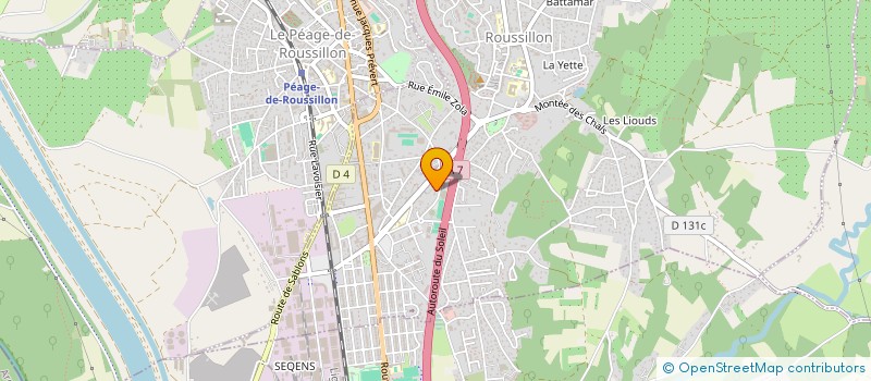 localisation de l'entreprise MONSIEUR SULEYMAN ORAL à ROUSSILLON