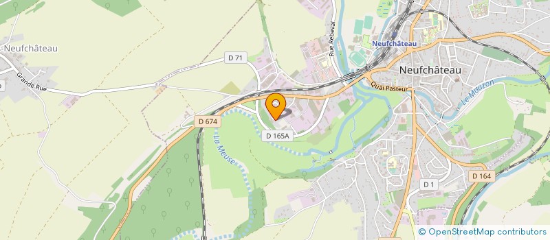 localisation de l'entreprise MONSIEUR SULEYMAN SAHIN  NEUFCHATEAU