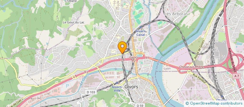 localisation de l'entreprise MONSIEUR SULEYMAN TEK  EYZIN-PINET