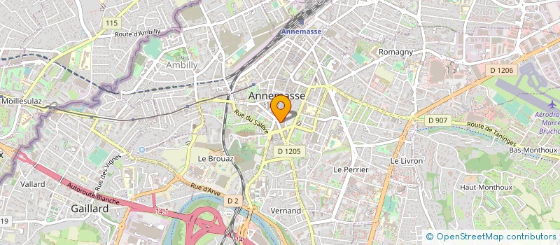 localisation de l'entreprise MONSIEUR SULEYMAN YILMAZ à ANNEMASSE