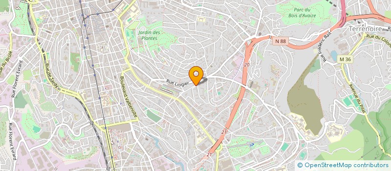 localisation de l'entreprise MONSIEUR SULIMAN KHAROTI  SAINT-ETIENNE