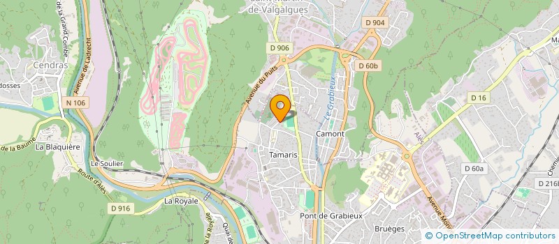 localisation de l'entreprise MONSIEUR SULIMAN MOUNHIM  ALES