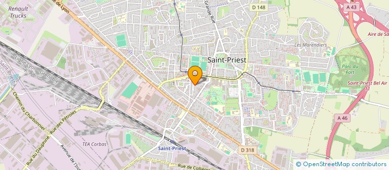 localisation de l'entreprise MONSIEUR SULIMAN MUNTEAN  SAINT-PRIEST