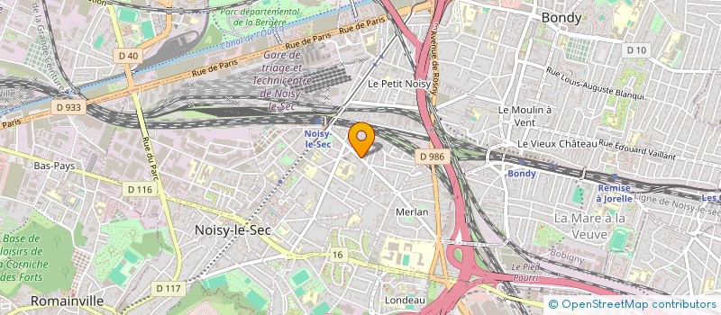 localisation de l'entreprise MONSIEUR SULIMAN STANIKZAI à NOISY-LE-SEC