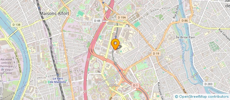 localisation de l'entreprise MONSIEUR SULIMAN ZAKHIL  CRETEIL