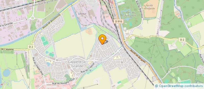 localisation de l'entreprise MONSIEUR SULIVAN CLARYS  CAPPELLE-LA-GRANDE