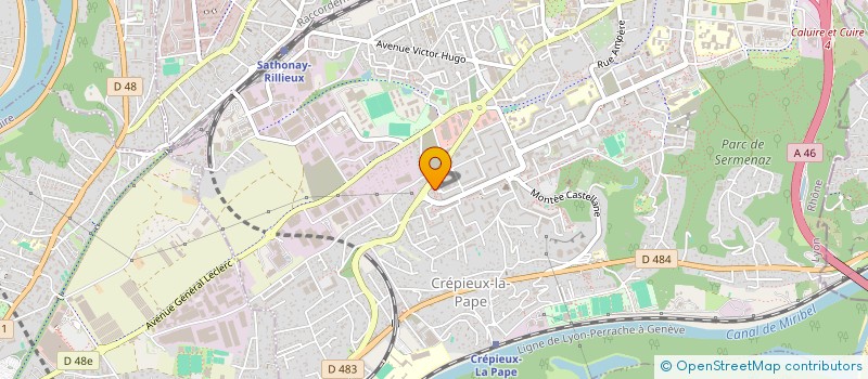 localisation de l'entreprise MONSIEUR SULIVAN YAO  RILLIEUX-LA-PAPE