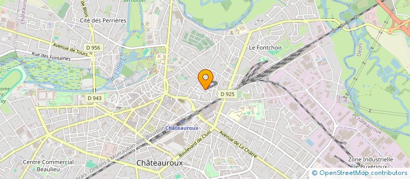 localisation de l'entreprise MONSIEUR SULJO KJAZIMI  CHATEAUROUX