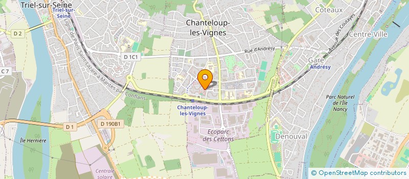 localisation de l'entreprise MONSIEUR SULLEMAN ZIANI  CHANTELOUP-LES-VIGNES