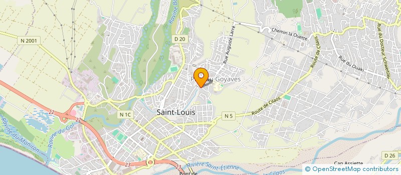 localisation de l'entreprise MONSIEUR SULLIMAN SAMARIA à SAINT-LOUIS