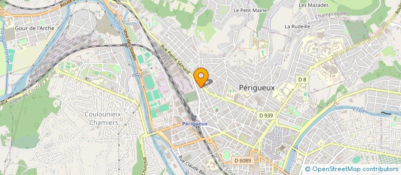 localisation de l'entreprise MONSIEUR SULLIVAN BARBIER  PERIGUEUX