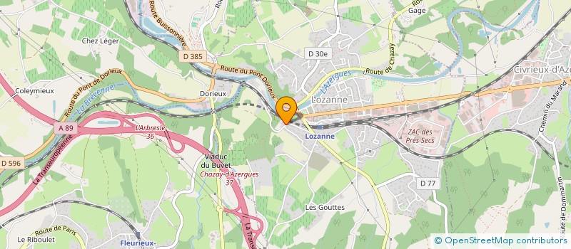 localisation de l'entreprise MONSIEUR SULLIVAN BAYLE  MABLY