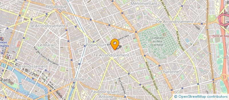 localisation de l'entreprise MONSIEUR SULLIVAN BERTHIER  PARIS