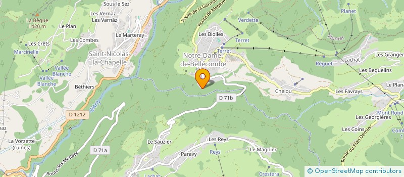 localisation de l'entreprise MONSIEUR SULLIVAN BIBOLLET  VILLARD-SUR-DORON