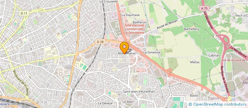 localisation de l'entreprise MONSIEUR SULLIVAN BLONDEL  BEZIERS