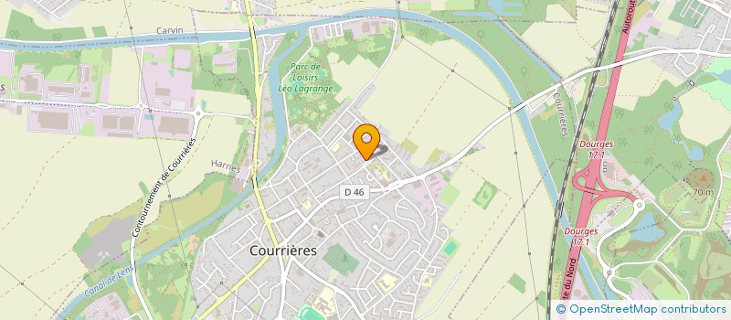 localisation de l'entreprise MONSIEUR SULLIVAN BOBEREK  COURRIERES