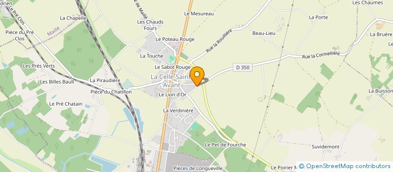 localisation de l'entreprise MONSIEUR SULLIVAN BOUTET à LA CELLE-SAINT-AVANT