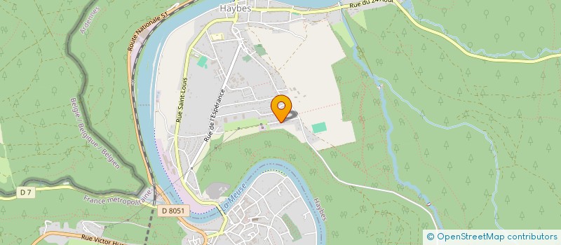 localisation de l'entreprise MONSIEUR SULLIVAN BRAZ  HAYBES