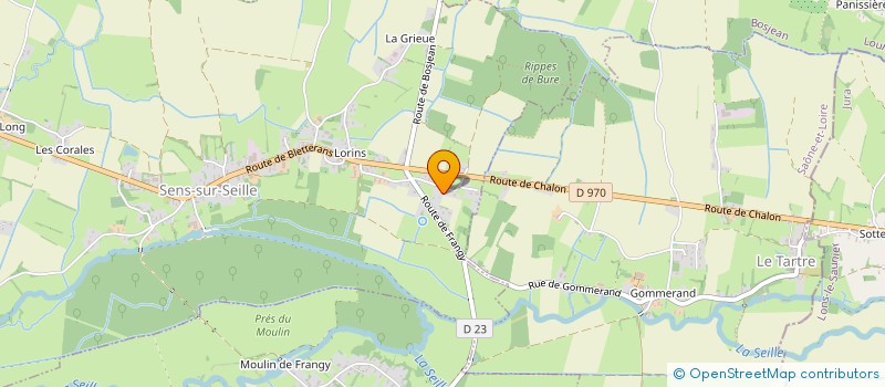 localisation de l'entreprise MONSIEUR SULLIVAN BRUCHON  SENS-SUR-SEILLE