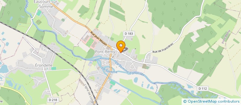 localisation de l'entreprise MONSIEUR SULLIVAN CAILLY  PONT-REMY