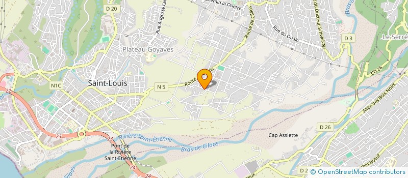 localisation de l'entreprise MONSIEUR SULLIVAN CHASSAN  SAINT-LOUIS