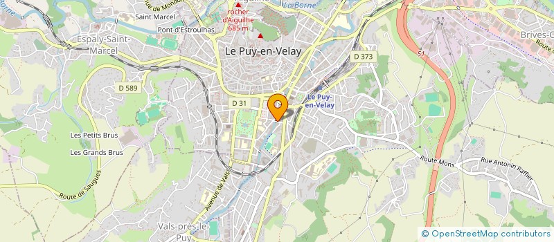 localisation de l'entreprise MONSIEUR SULLIVAN CHASTANG  LE PUY-EN-VELAY
