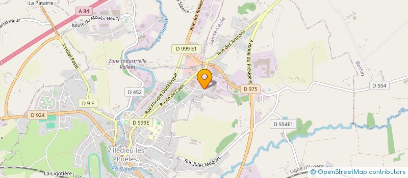 localisation de l'entreprise MONSIEUR SULLIVAN CHAUVIN  VILLEDIEU-LES-POELES-ROUFFIGNY