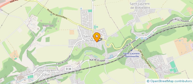 localisation de l'entreprise MONSIEUR SULLIVAN DEHAIS  SAINT-MARTIN-DU-MANOIR