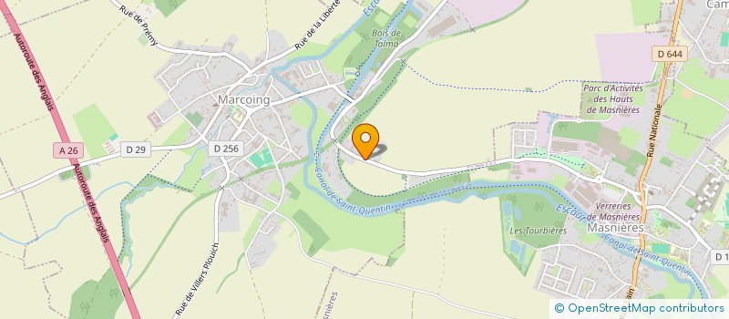 localisation de l'entreprise MONSIEUR SULLIVAN DELOISON  MARCOING