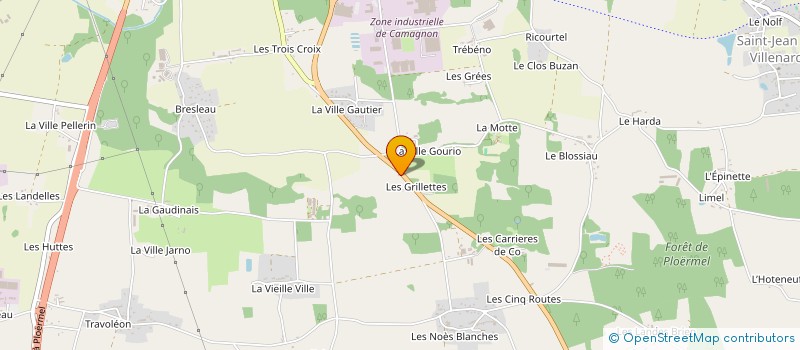 localisation de l'entreprise MONSIEUR SULLIVAN DUVAL  MONTERTELOT