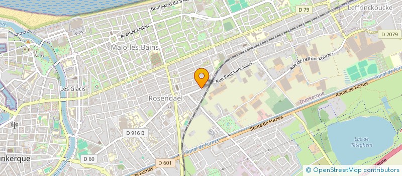 localisation de l'entreprise MONSIEUR SULLIVAN FLORAIN à DUNKERQUE